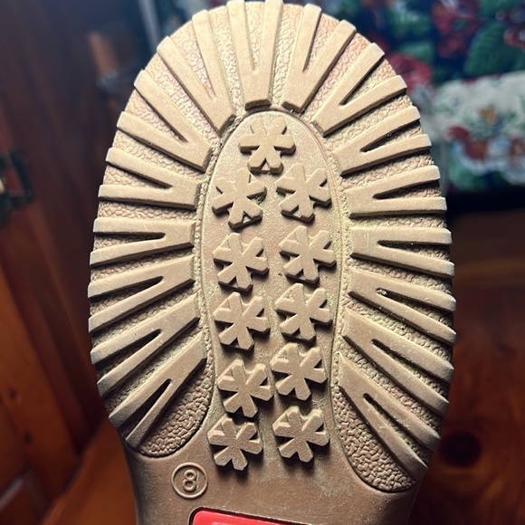 KHOMBU Womens Leather Winter Boots Size 8M. - Picture 8 of 12